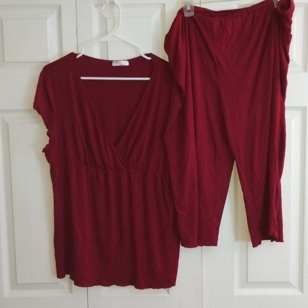 Pajama set perfect for hospital maternity nursing size xxl